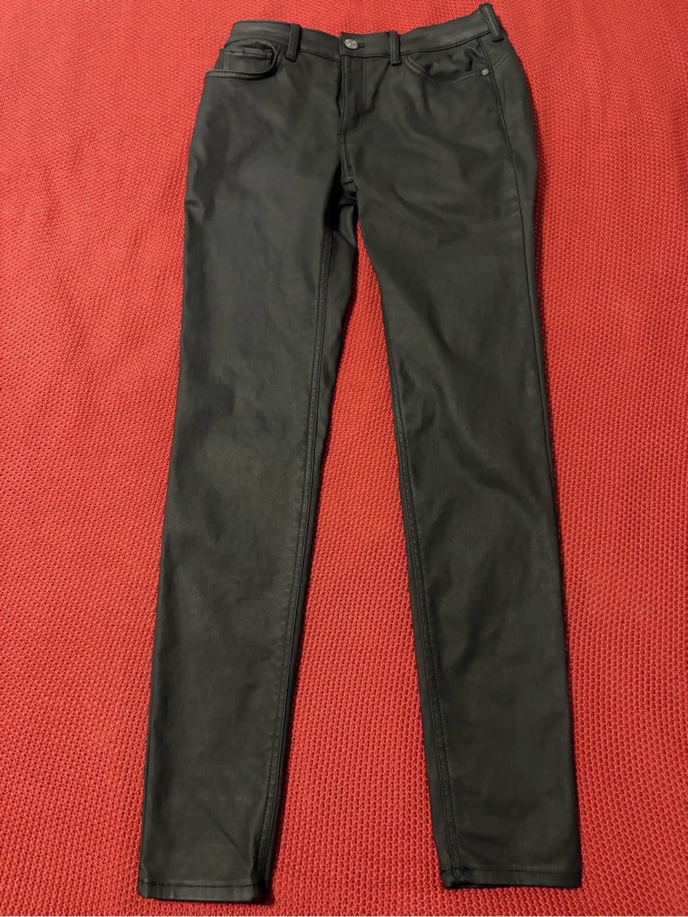 Women's MNG Denim Black Skinny Jeans with Stretch